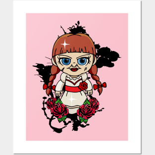 Horror Anabelle kawaii Posters and Art